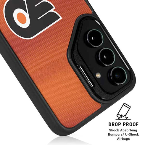 NHL Philadelphia Flyers Alternate Jersey Galaxy S25 Kickstand Case